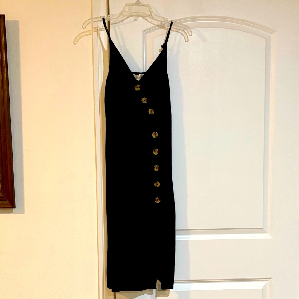 Black Button-Down Dress size XS